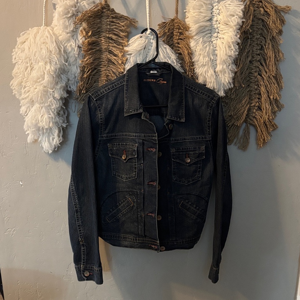y Women's dark Denim Jacket